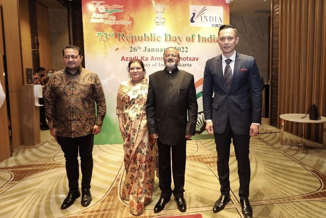 AHY menerima Undangan Duta Besar India
