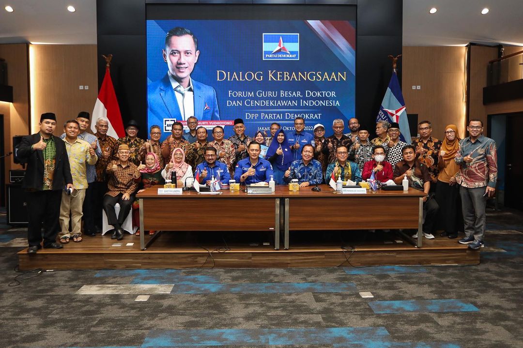 Silaturahmi Forum Guru Besar Doktor dan Cendekiawan Indonesia di Kantor DPP Partai Demokrat